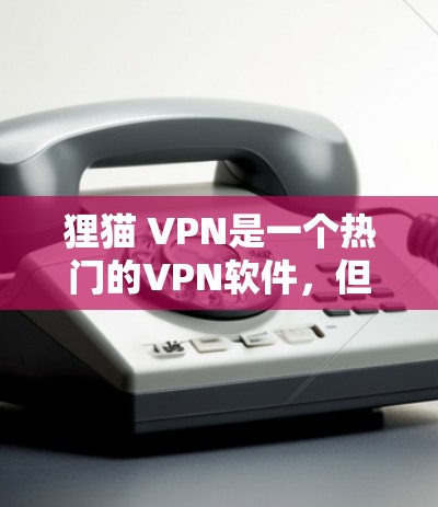狸猫 VPN是一个热门的VPN软件，但并非所有用户都能使用，其合法性、安全性、兼容性和稳定性等关键因素需要根据具体情况来决定。以下是一些需要注意的事项