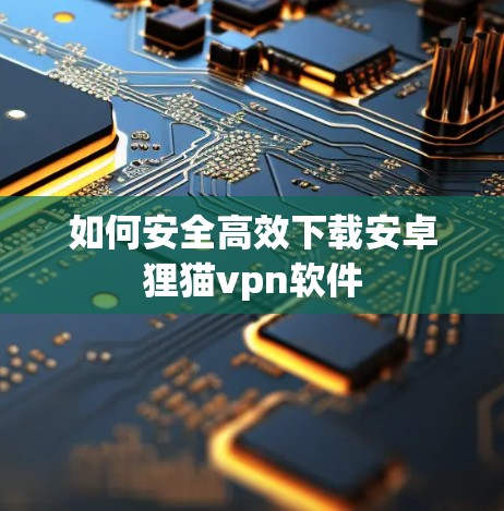 如何安全高效下载安卓狸猫vpn软件 如何安全高效下载安卓狸猫vpn软件