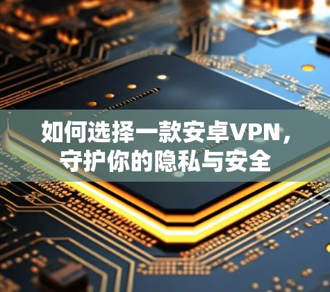 如何选择一款安卓VPN，守护你的隐私与安全