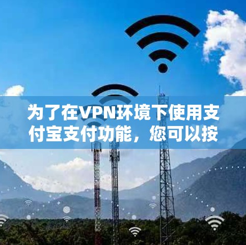 为了在VPN环境下使用支付宝支付功能，您可以按照以下步骤操作