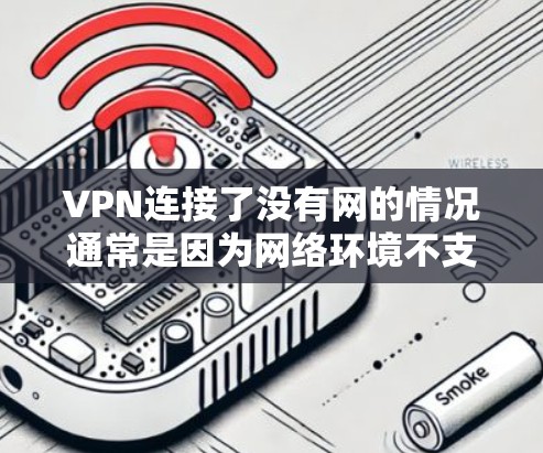 VPN连接了没有网的情况通常是因为网络环境不支持其正常功能。以下是一些可能的原因和影响