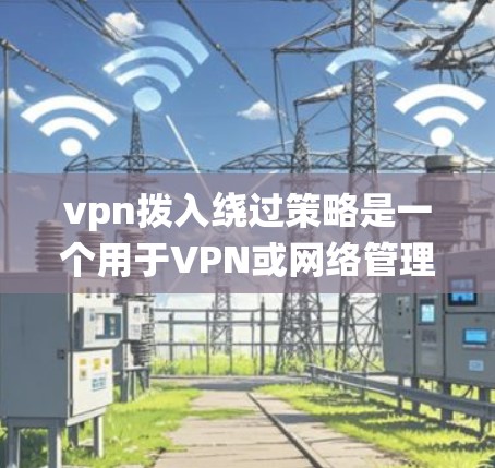 vpn拨入绕过策略是一个用于VPN或网络管理的绕过策略,旨在绕过某些安全软件或限制,确保在特定需求下能够正常运作。以下是该策略的详细说明 vpn拨入绕过策略是一个用于VPN或网络管理的绕过策略,旨在绕过某些安全软件或限制,确保在特定需求下能够正常运作。以下是该策略的详细说明
