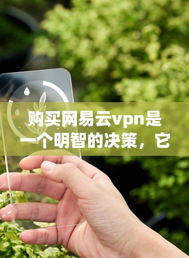 购买网易云vpn是一个明智的决策，它提供了强大的加密功能，确保数据安全。以下是一些关键点，帮助您做出明智的选择