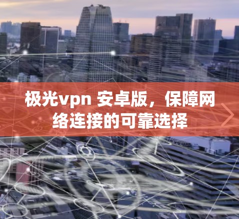 极光vpn 安卓版，保障网络连接的可靠选择
