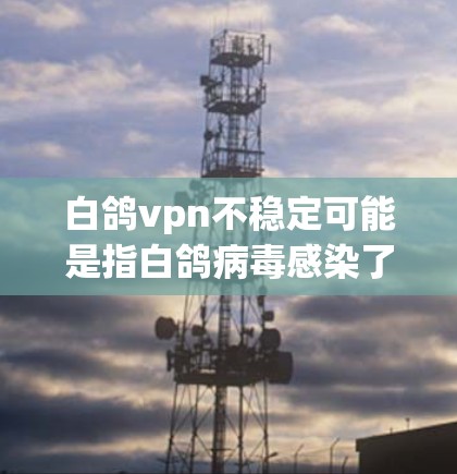 白鸽vpn不稳定可能是指白鸽病毒感染了某个VPN服务，导致该服务无法正常运行或功能受阻。以下是可能的解释和解决方法