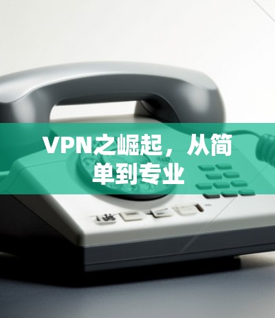 VPN之崛起，从简单到专业