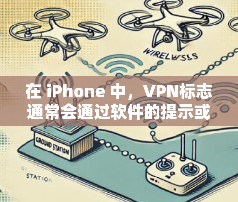 在 iPhone 中，VPN标志通常会通过软件的提示或设置来显示。如果用户无法看到VPN标志，可能是由于以下原因导致的