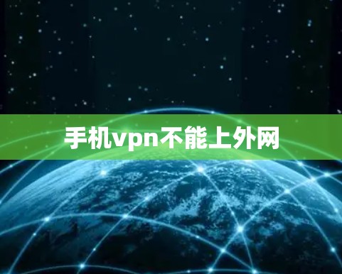 手机vpn不能上外网