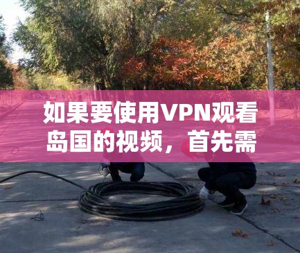 如果要使用VPN观看岛国的视频，首先需要确认岛国的具体含义。通常，岛国指的是日本，而台湾地区有时也被称作岛国。以下是一些建议和步骤，帮助您使用VPN观看岛国的视频