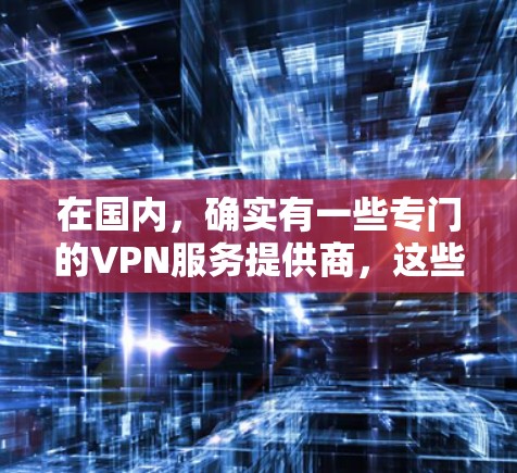 在国内，确实有一些专门的VPN服务提供商，这些公司致力于为用户提供安全、可靠的网络连接。以下是一些国内知名的VPN服务提供商
