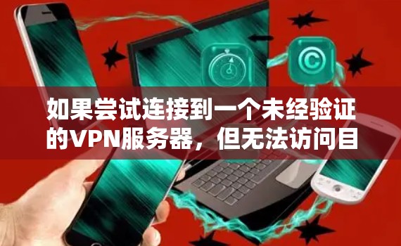 如果尝试连接到一个未经验证的VPN服务器，但无法访问目标网站，可能有以下几种原因