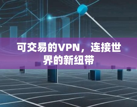 可交易的VPN，连接世界的新纽带