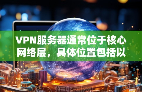 VPN服务器通常位于核心网络层，具体位置包括以下主要服务器