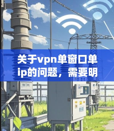 关于vpn单窗口单ip的问题，需要明确具体的需求。如果您指的是设置单窗口和单IP的VPN配置，以下是一些可能的指导