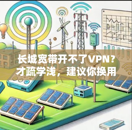 长城宽带开不了VPN？才疏学浅，建议你换用大带宽，轻松开启VPN之旅