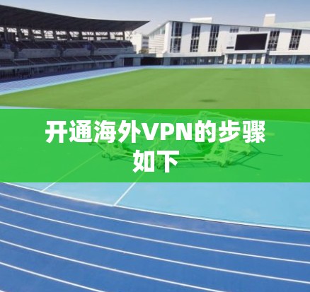 开通海外VPN的步骤如下