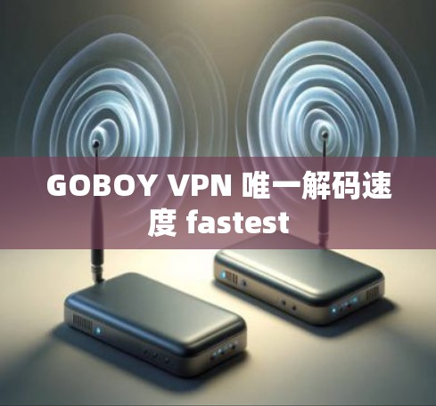 GOBOY VPN 唯一解码速度 fastest