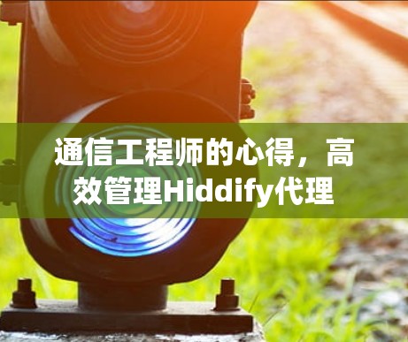 通信工程师的心得，高效管理Hiddify代理