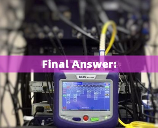 Final Answer:
