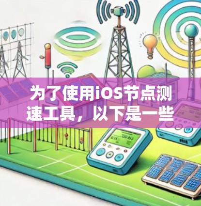 为了使用iOS节点测速工具，以下是一些具体的步骤和方法
