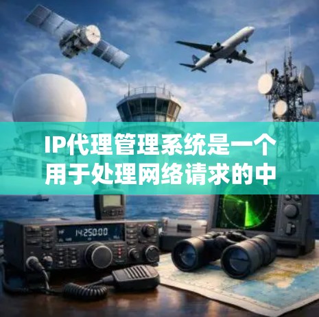 IP代理管理系统是一个用于处理网络请求的中间体，允许用户通过IP地址访问外部服务器或应用。以下是详细的步骤和解释