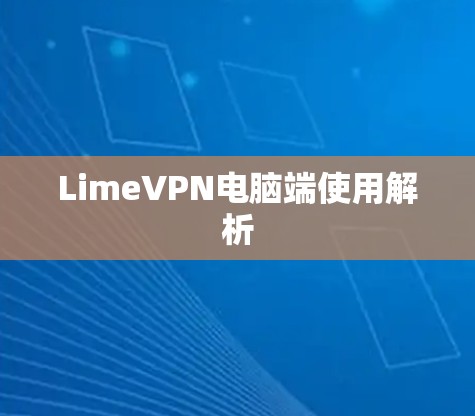 LimeVPN电脑端使用解析