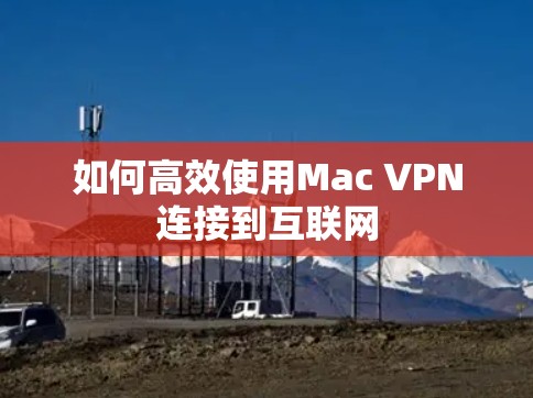如何高效使用Mac VPN连接到互联网