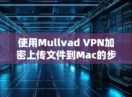 使用Mullvad VPN加密上传文件到Mac的步骤