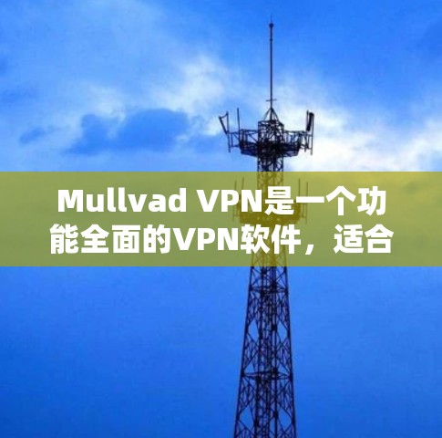 Mullvad VPN是一个功能全面的VPN软件，适合使用多种网络连接。以下是使用Mullvad VPN的基本步骤