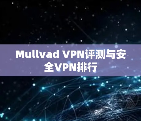 Mullvad VPN评测与安全VPN排行