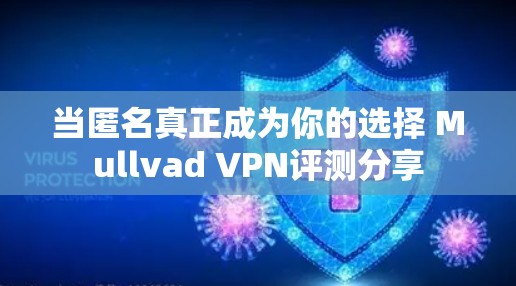 当匿名真正成为你的选择 Mullvad VPN评测分享 当匿名真正成为你的选择 Mullvad VPN评测分享