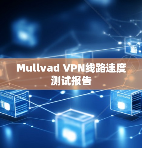 Mullvad VPN线路速度测试报告