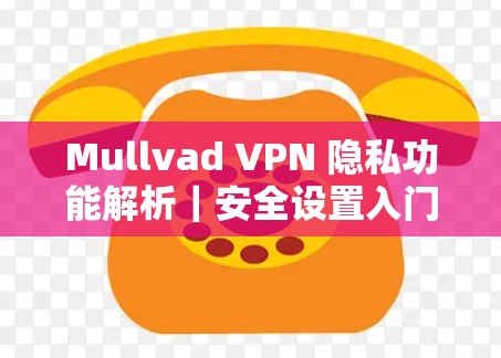 Mullvad VPN 隐私功能解析｜安全设置入门