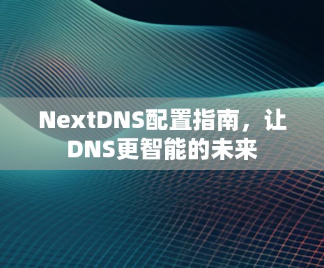 NextDNS配置指南，让DNS更智能的未来