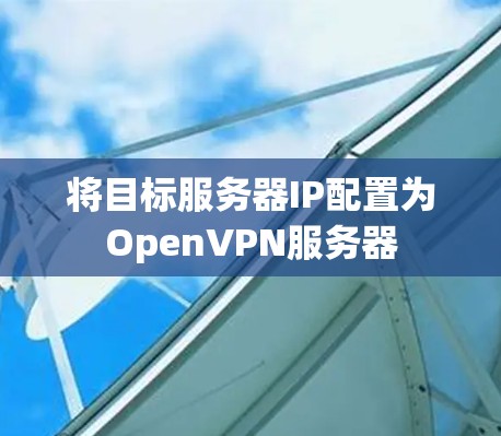 将目标服务器IP配置为OpenVPN服务器