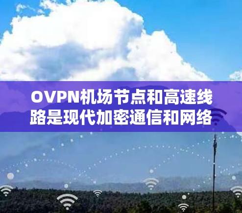 OVPN机场节点和高速线路是现代加密通信和网络安全的重要技术，尤其是在处理敏感信息如机场设施、人员数据等时非常有用。以下是一个关于OVPN机场节点和高速线路的详细总结