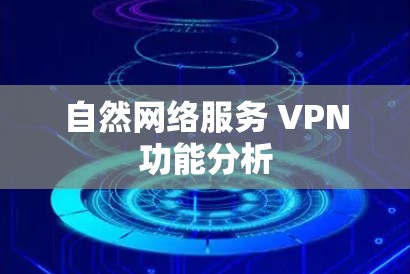 自然网络服务 VPN功能分析