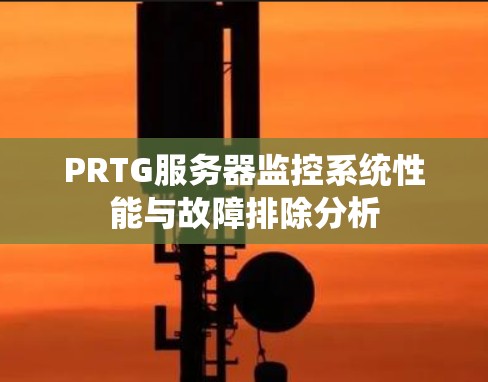 PRTG服务器监控系统性能与故障排除分析