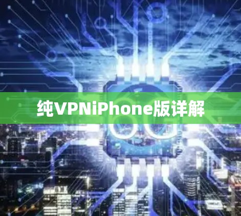 纯VPNiPhone版详解 纯VPNiPhone版详解