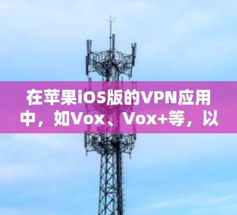 在苹果iOS版的VPN应用中，如Vox、Vox+等，以下是一步步的指南