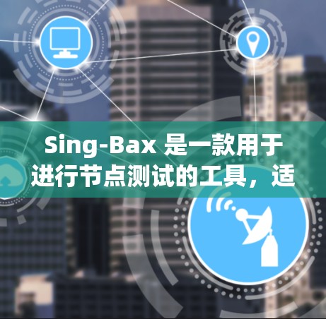 Sing-Bax 是一款用于进行节点测试的工具，适用于测试开发环境。它支持多种测试类型，包括单元测试、行为测试和性能测试等。以下是一个使用Sing-Bax进行节点测试的步骤指南