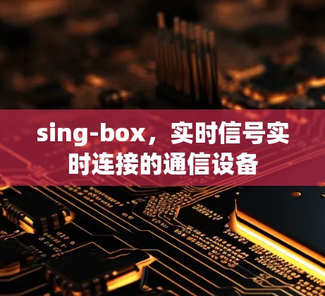 sing-box,实时信号实时连接的通信设备 sing-box,实时信号实时连接的通信设备