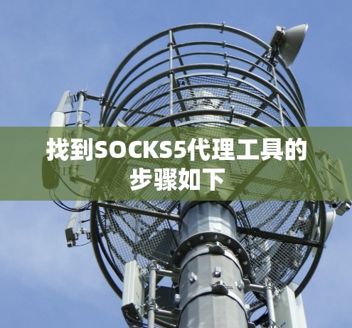找到SOCKS5代理工具的步骤如下 找到SOCKS5代理工具的步骤如下
