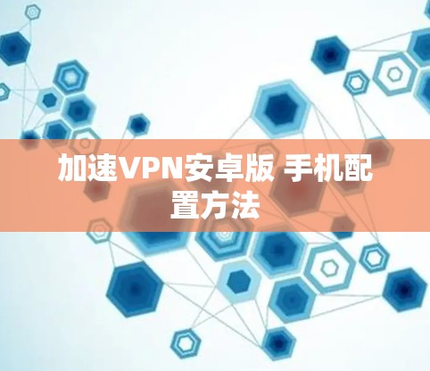 加速VPN安卓版 手机配置方法