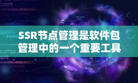 SSR节点管理是软件包管理中的一个重要工具，帮助管理员高效管理软件包，确保它们在不同环境下的兼容性和稳定性。以下是对SSR节点管理的一些详细理解和步骤