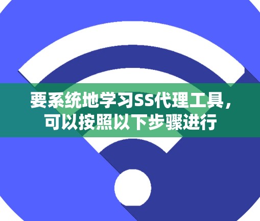 要系统地学习SS代理工具,可以按照以下步骤进行 要系统地学习SS代理工具,可以按照以下步骤进行