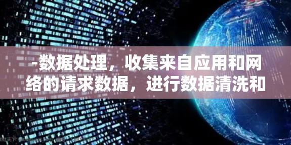 -数据处理，收集来自应用和网络的请求数据，进行数据清洗和处理