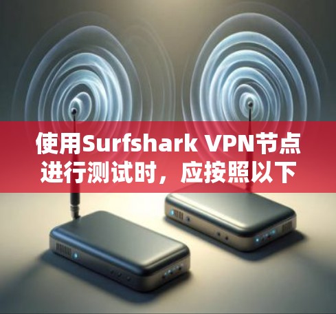 使用Surfshark VPN节点进行测试时,应按照以下步骤进行 使用Surfshark VPN节点进行测试时,应按照以下步骤进行