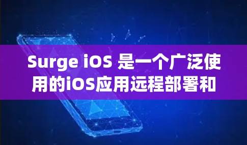 Surge iOS 是一个广泛使用的iOS应用远程部署和测试工具，旨在帮助开发者测试和优化他们的新iOS应用。以下是对Surge iOS线路测试的详细说明