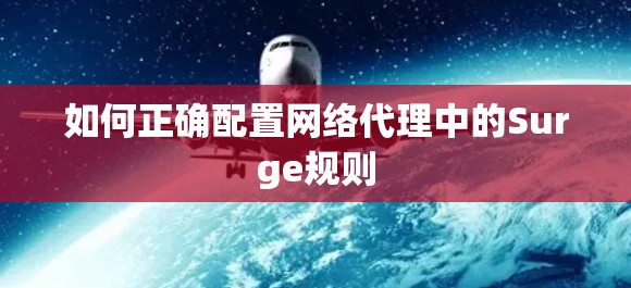 如何正确配置网络代理中的Surge规则
